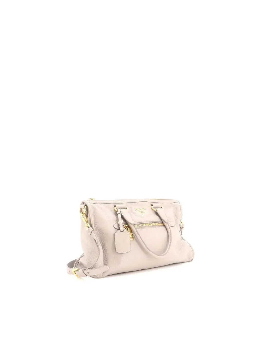 Prada Front Zip Convertible Satchel #340171P98B